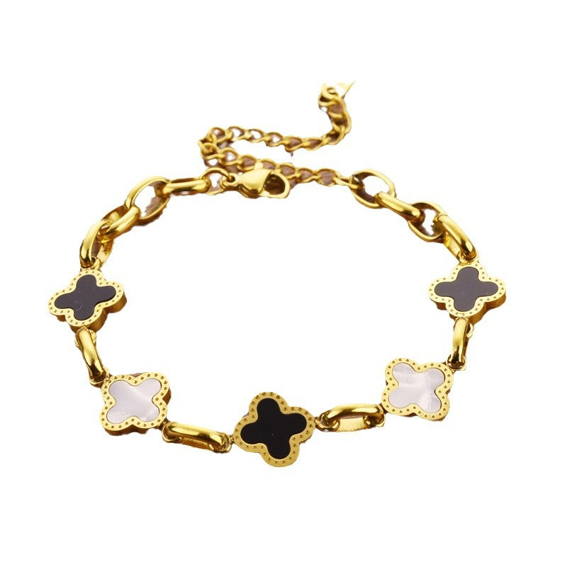 18k Gold Bracelet Butterfly Bracelet Women's Jewelry